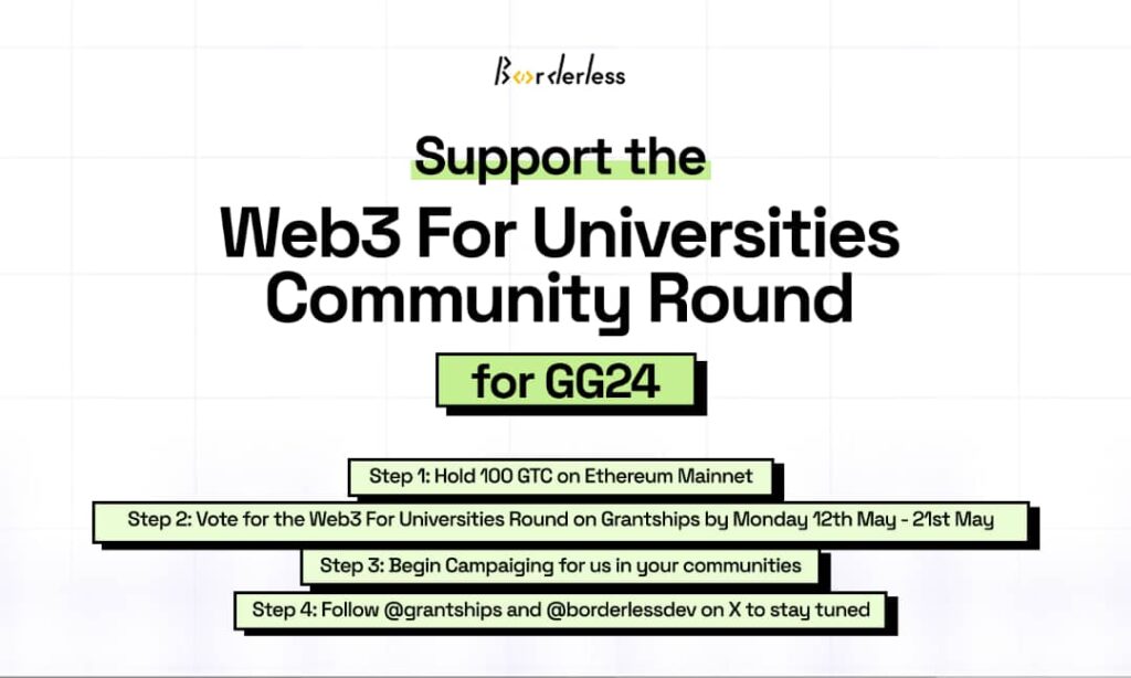 Web3 for universities on GG24