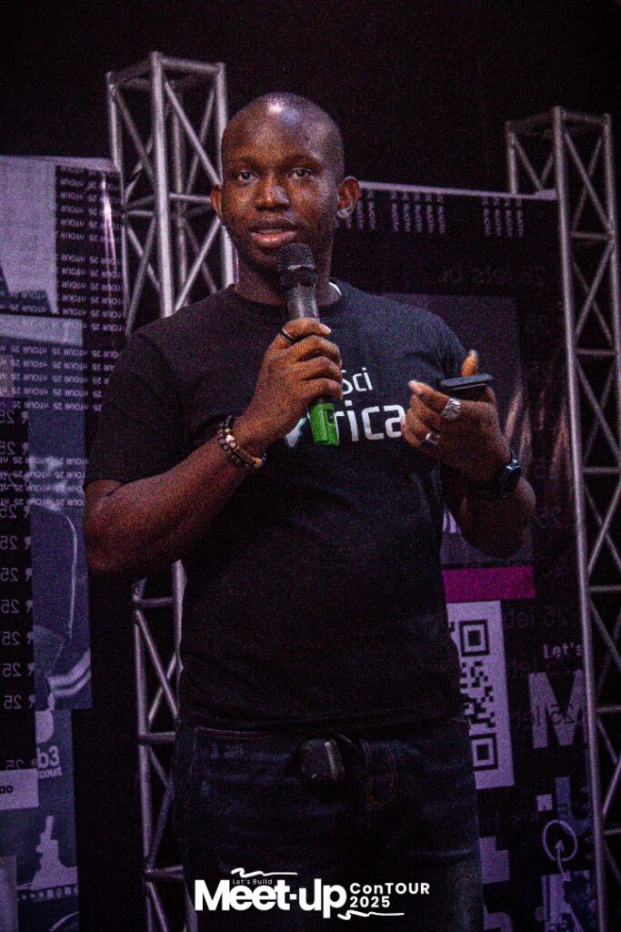 Aloni at Let's Build Meet-up