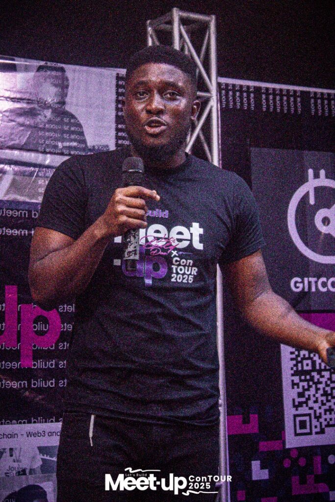 Chisaneme Aloni at Let's Build Meet-up
